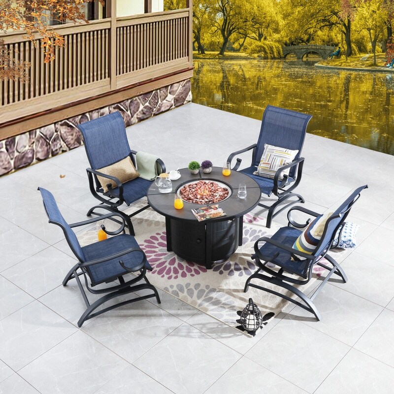 madison 5 piece conversation set