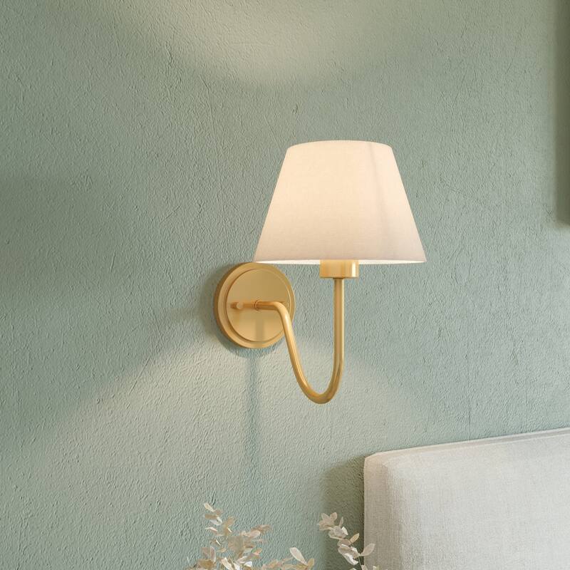Acroma Beacon Brass Armed Wall Sconce