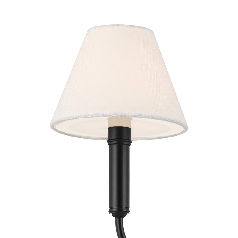 Eadie 51.5 Inch 6 Light Chandelier in Black