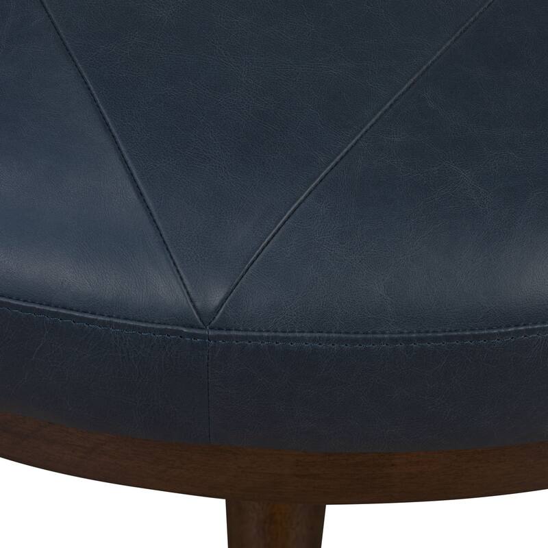 Poly & Bark Gio Ottoman - Full Grain Genuine Italian Leather