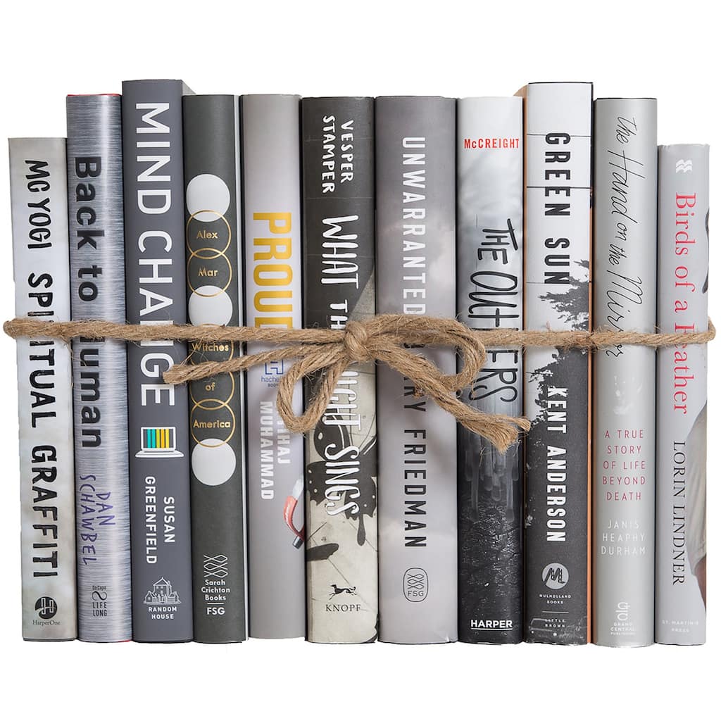 Books Grey Decorative Accessories: Stone Dust Jacket ColorPak