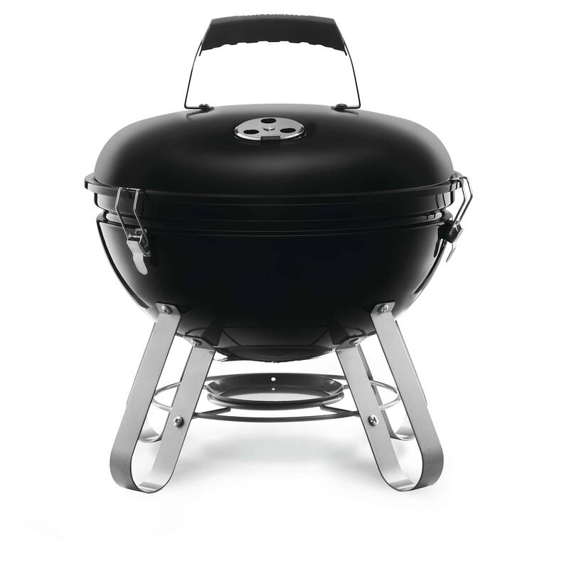 Napoleon NK14K-LEG-3 Legend 14" Wide Charcoal Portable Grill with - Black