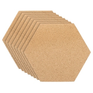 Self Adhesive Cork Pin Board Tiles 6mm - Noticeboard / Messages - 4 Pack