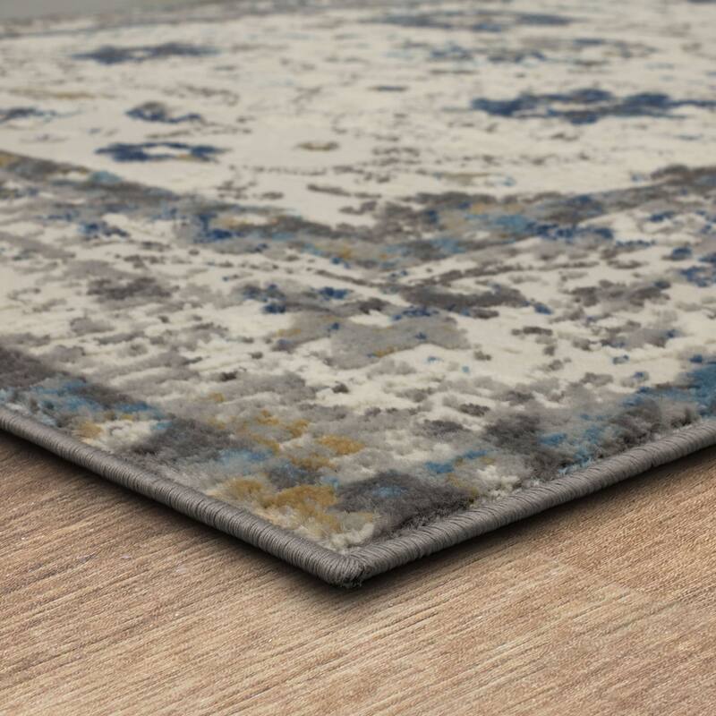 Mohawk Home Fredia Floral Ornamental Woven Area Rug