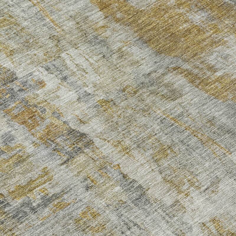 Machine Washable Indoor/ Outdoor Muted Ombre Chantille Rug