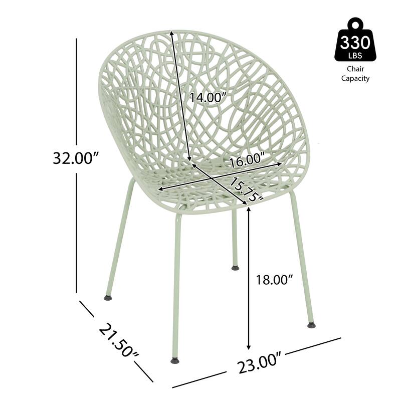 Christopher Knight Home - Neiman Modern and Durable Dining Chairs, Set of 2