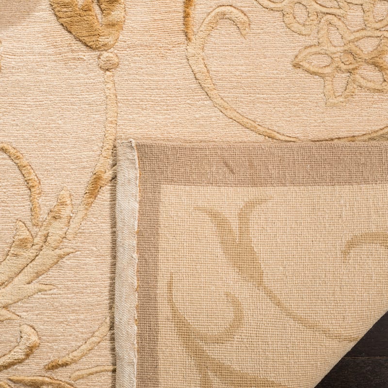 SAFAVIEH Couture Hand-knotted Tibetan Nanako Modern Wool Rug