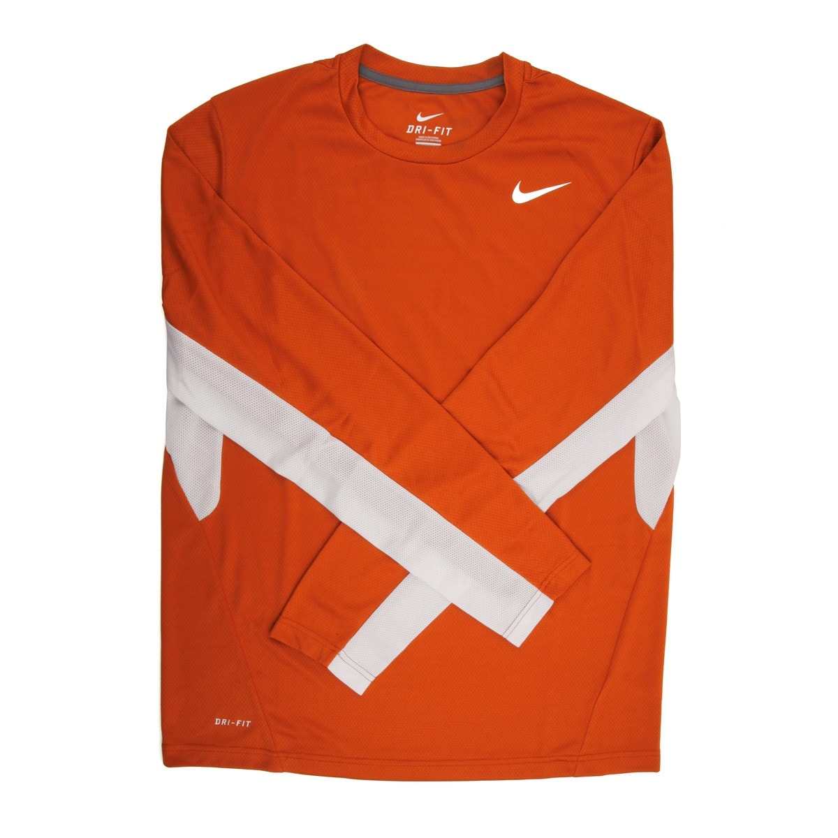 orange nike shirt long sleeve