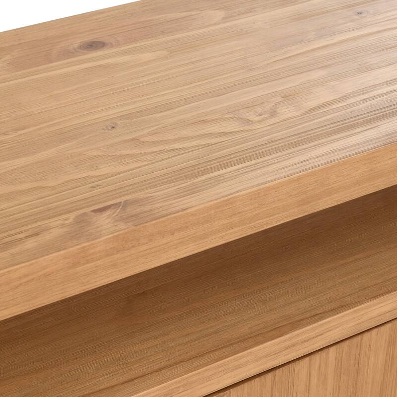 Fenmore 4-Door Sideboard in Natural by Kosas Home