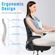 preview thumbnail 40 of 48, Ergonomic Office Mid Back Chair - N/A
