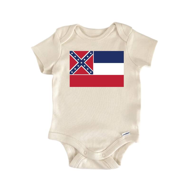 Mississippi - Baby Boy Girl Clothes Infant Bodysuit Funny Cute - Pink - 0-3M