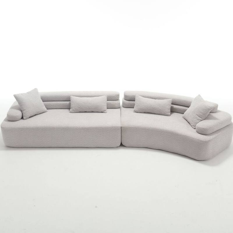 Modular Sectional Foam-Filled Sleeper Sofa Bed