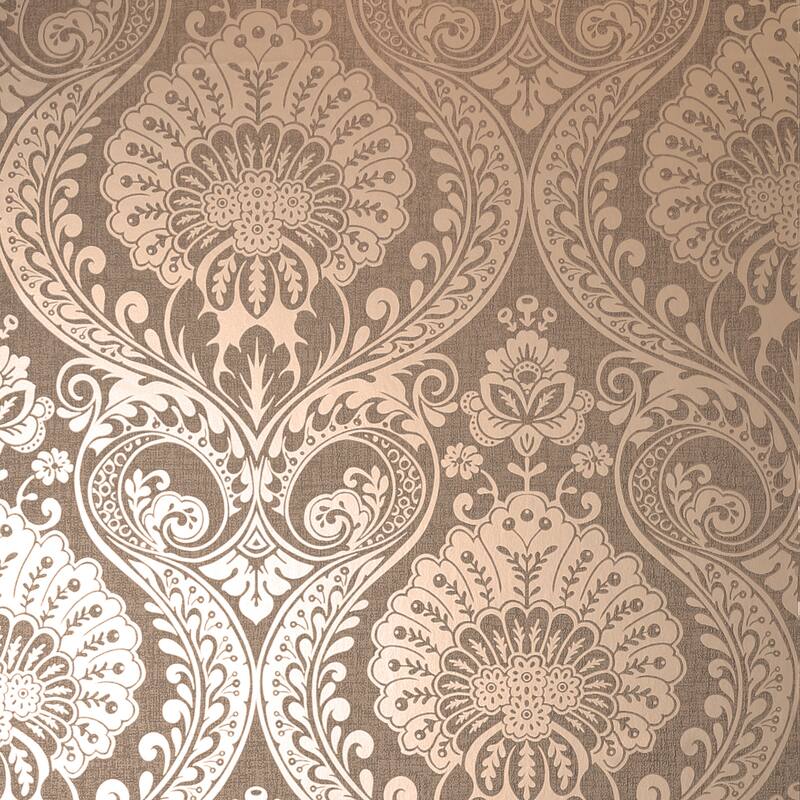 Arthouse Berenice Rose Gold Luxe Wallpaper - Multi-Color