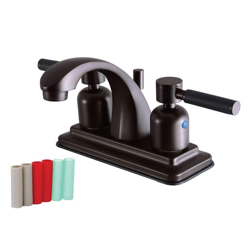 Kingston Brass Kaiser 1.2 GPM Centerset Bathroom Faucet with Pop-Up - Oil Rubbed Bronze