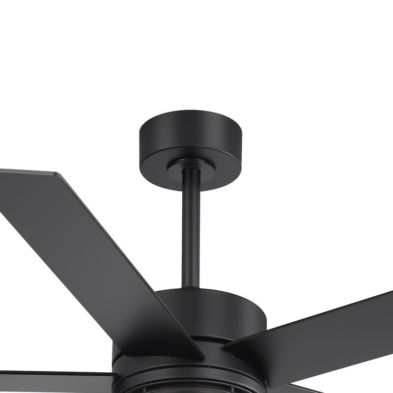 72/52-inch Reversible 8/5-Blade Dimmable LED Ceiling fan with Light and Remote