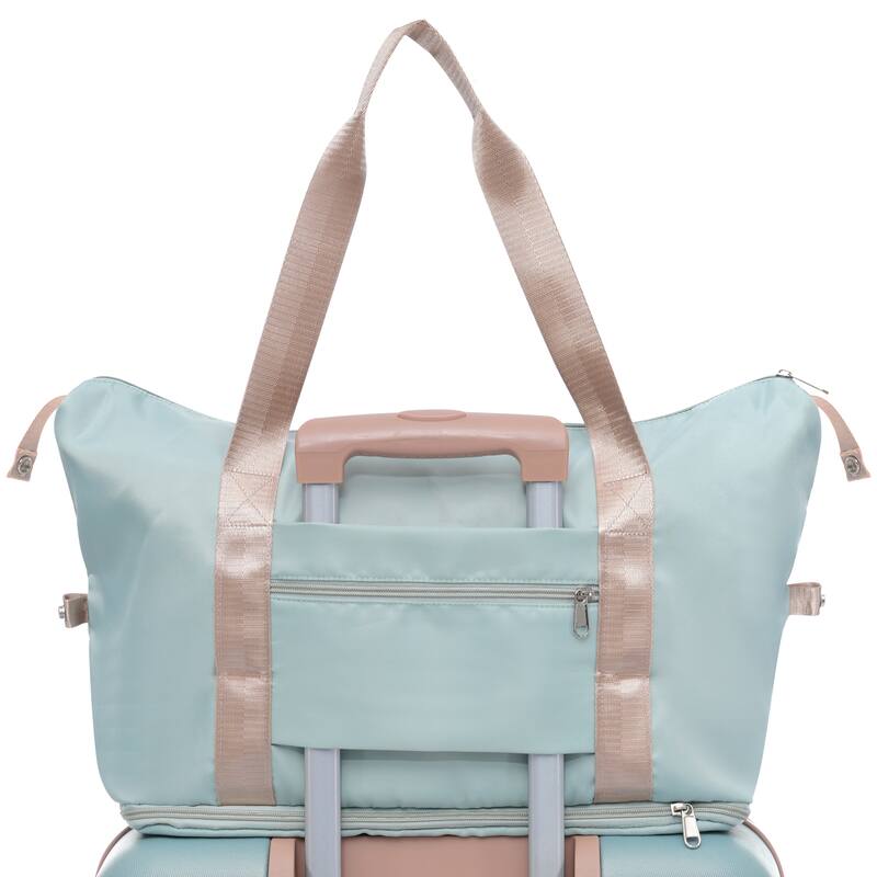 4 Piece Suitcase Expandable Luggage Set Carry On Hardside Luggage with