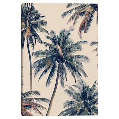 Vintage Palms by Belle Maison Canvas Art Print
