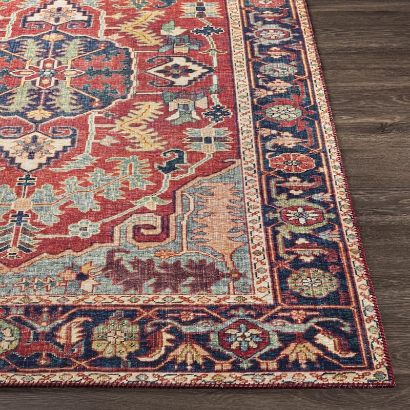 Livabliss Iris Traditional Tribal Area Rug