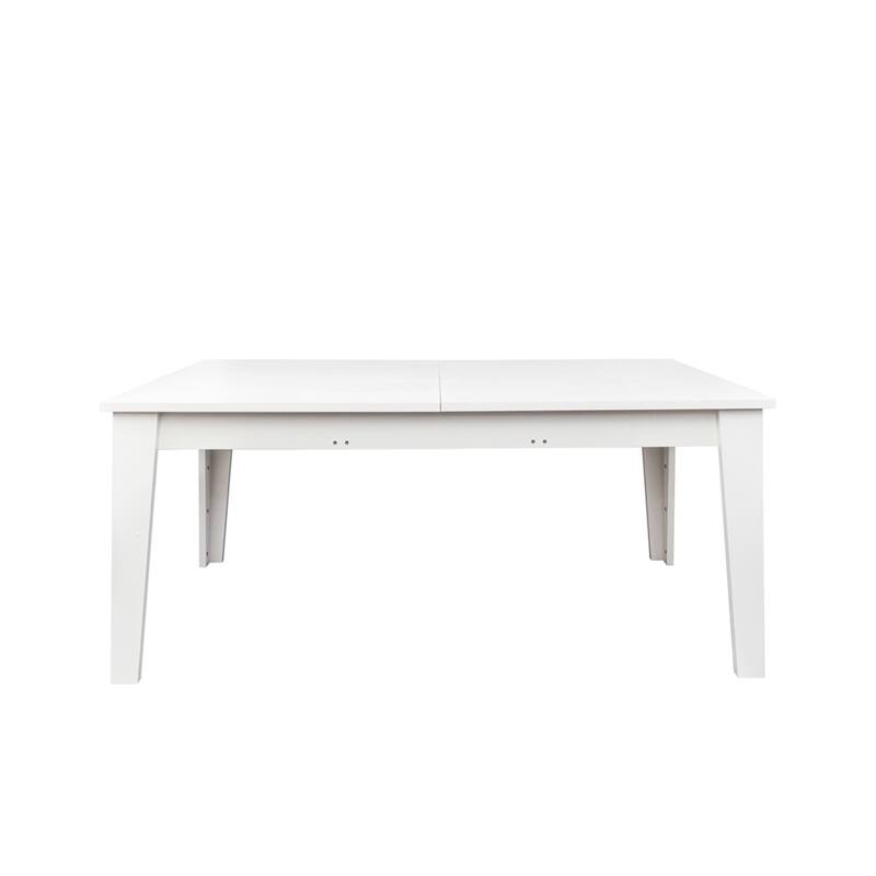 Wood Extendable Dining Table with Legs for Dining Room