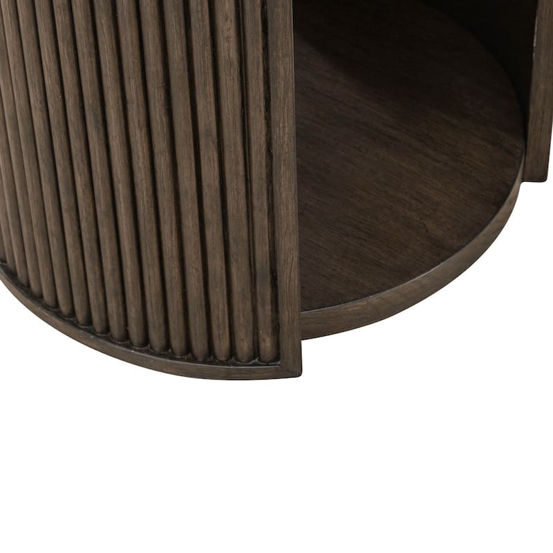 Liberty Furniture City View Accent Table Coffee Bean Brown- Various Sizes