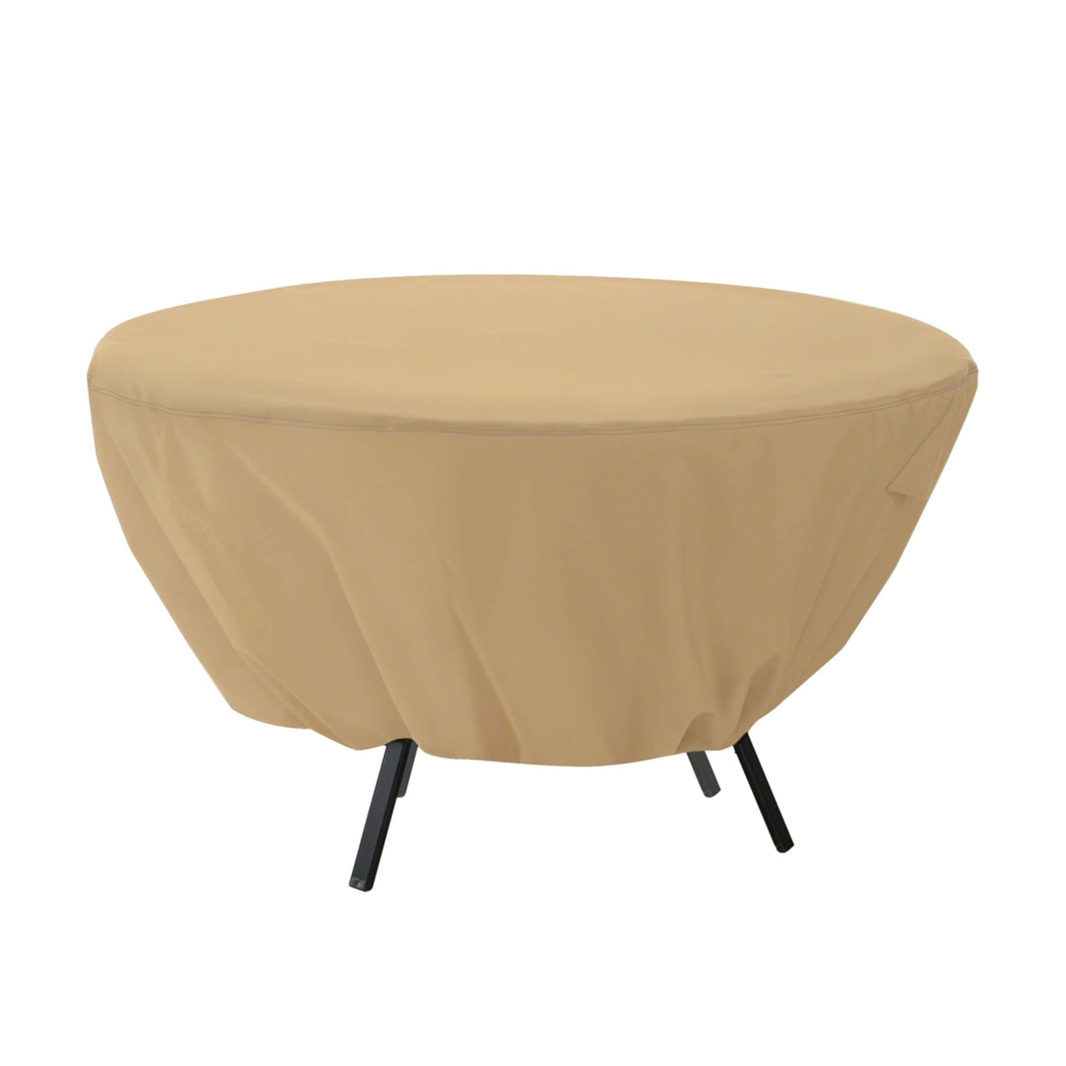 Classic Accessories Terrazzo Water-Resistant 50 Inch Round Patio Table Cover