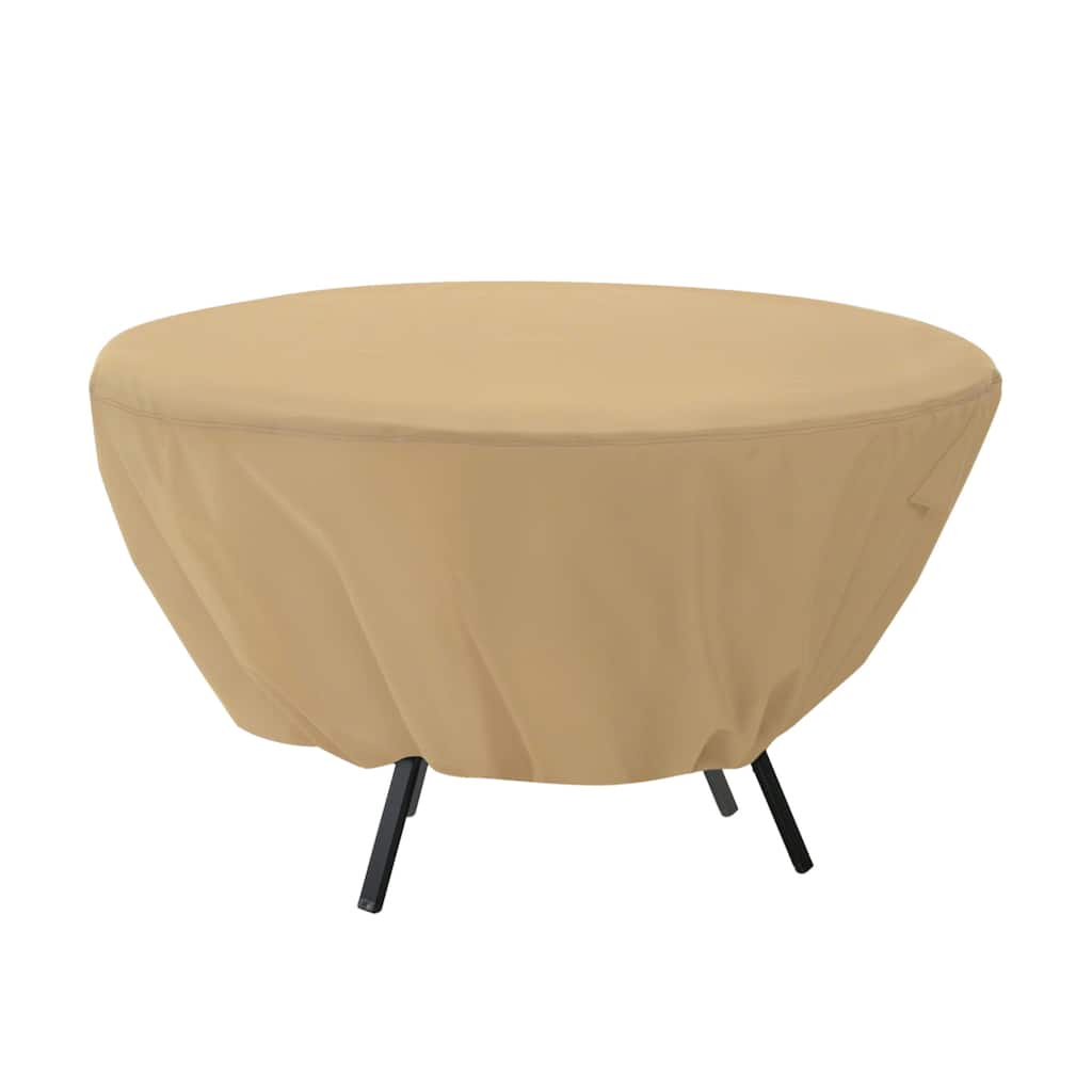 Classic Accessories Terrazzo Water-Resistant 50 Inch Round Patio Table Cover