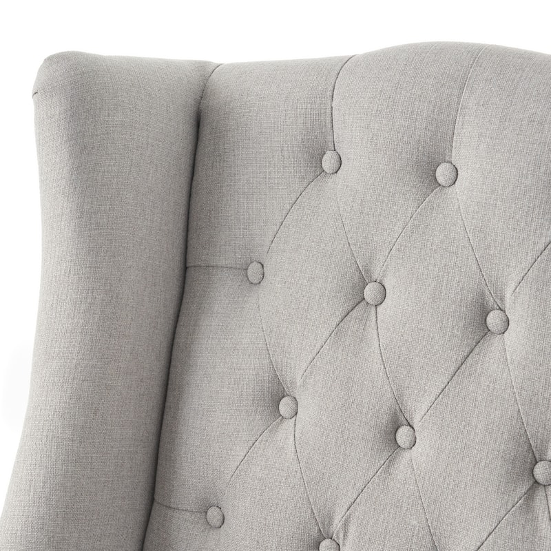 Upholstered Wingback Chair