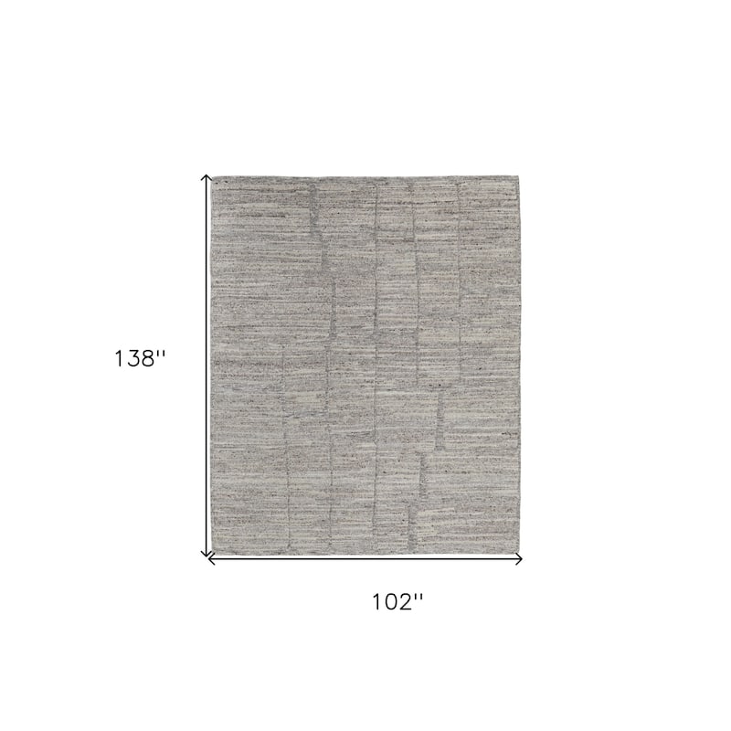 HomeRootsAbstract Scandinavian Rectangle Area Rug - 138' X '102' X '0.47