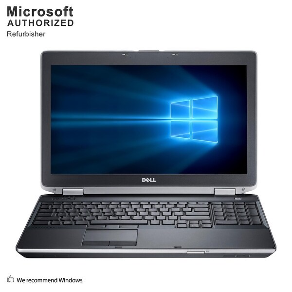 Dell Latitude E6530 15.6" Laptop Intel Core I7-3720QM 2.6G 8G RAM 480G SSD DVDRW WIFI Windows 10 Home (Refurbished A Grade)