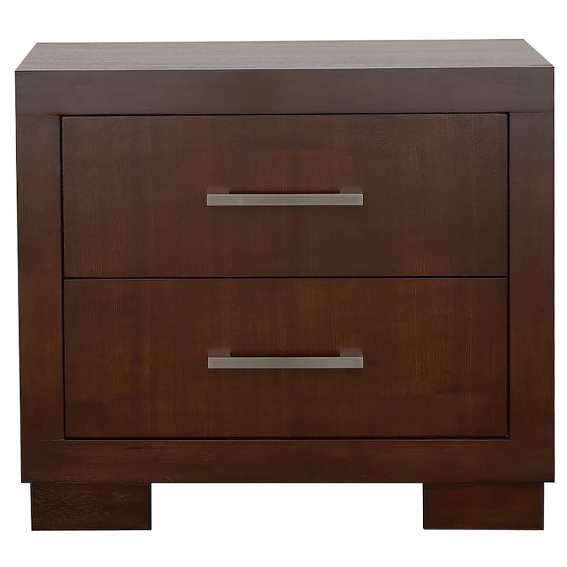 Jessica Contemporary 2-drawer Nightstand