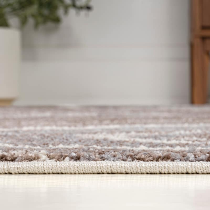 JONATHAN Y Zoe Contemporary Glam Abstract Marble Area Rug