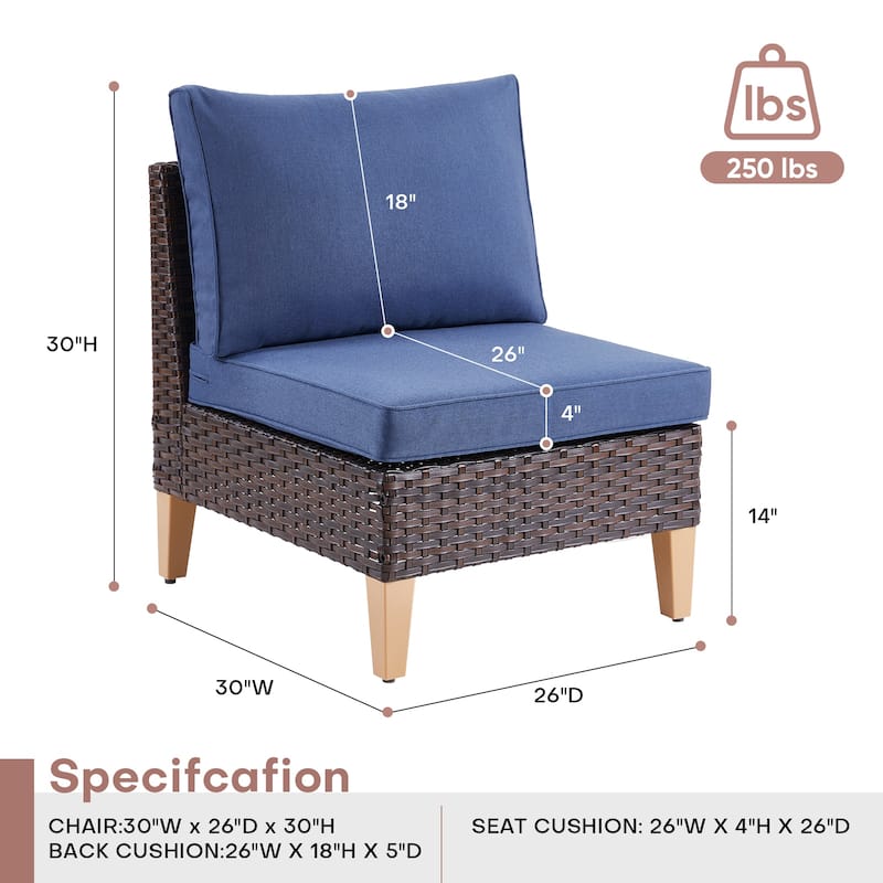 All-Weather Sofa Outdoor Conversation Set