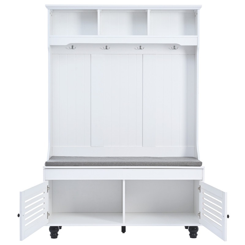 Shutter coat rack clearance