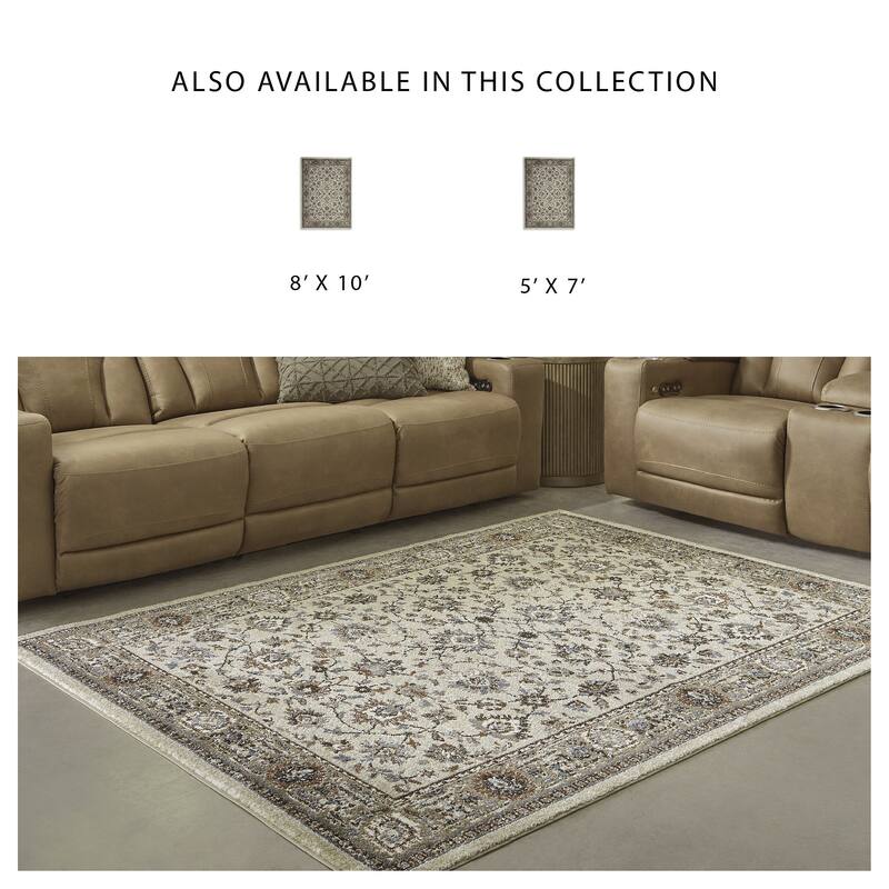 Signature Design by Ashley Beritham Brown/Beige Rug
