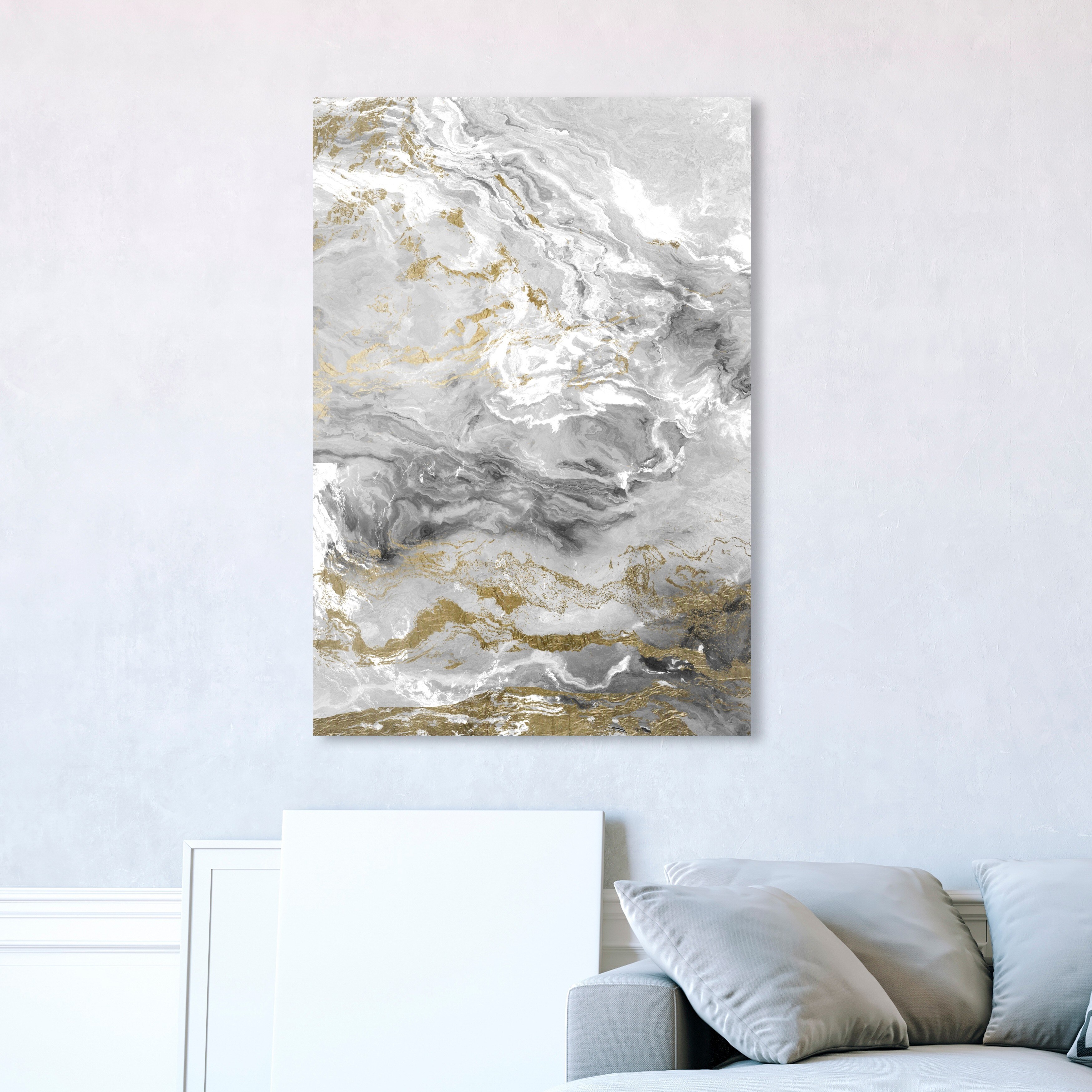 Oliver Gal 'Grazie Mille' Abstract Wall Art Canvas Print Crystals