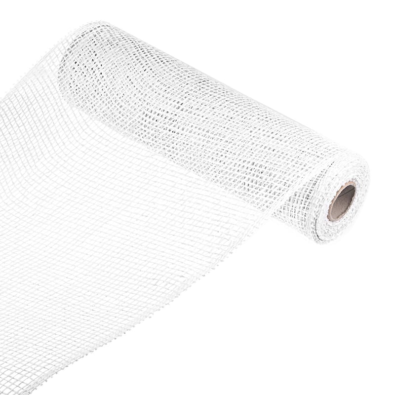 1 Roll PP Burlap Mesh 10" x 5 Yard Decorative Wreath Wrapping Ribbon