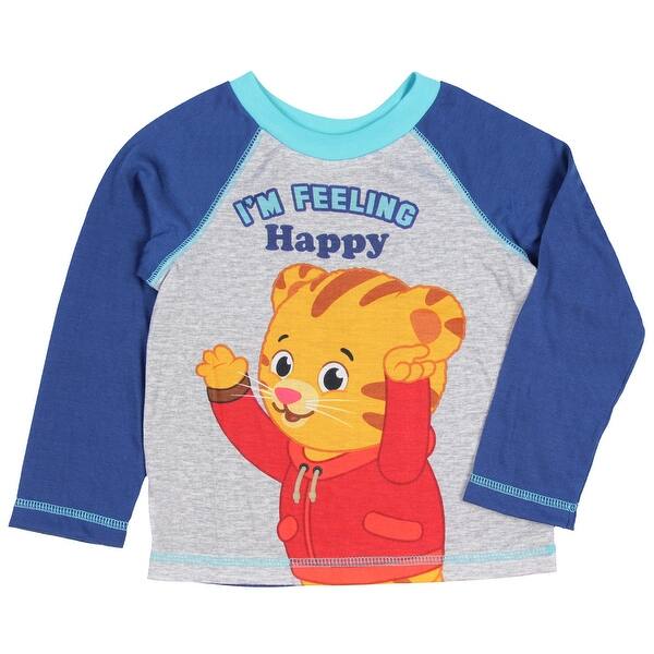 Shop Daniel Tiger Pajamas Kids Toddler Boys I M Feeling Happy Sleep Set Overstock 24260047