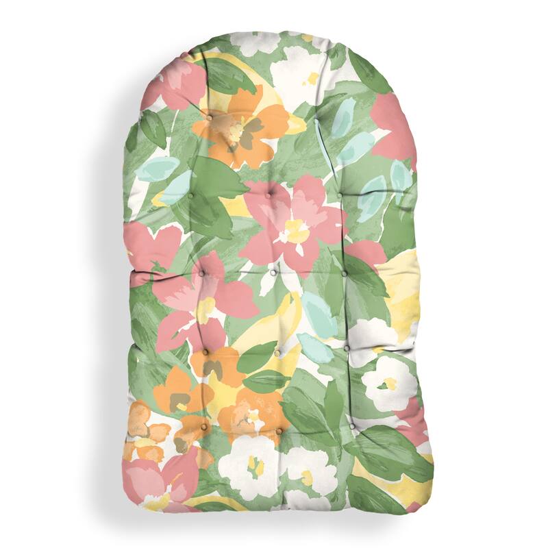 Sorra Home Outdoor Egg Chair Cushion - 44 in L x 27 in W x 4 in D