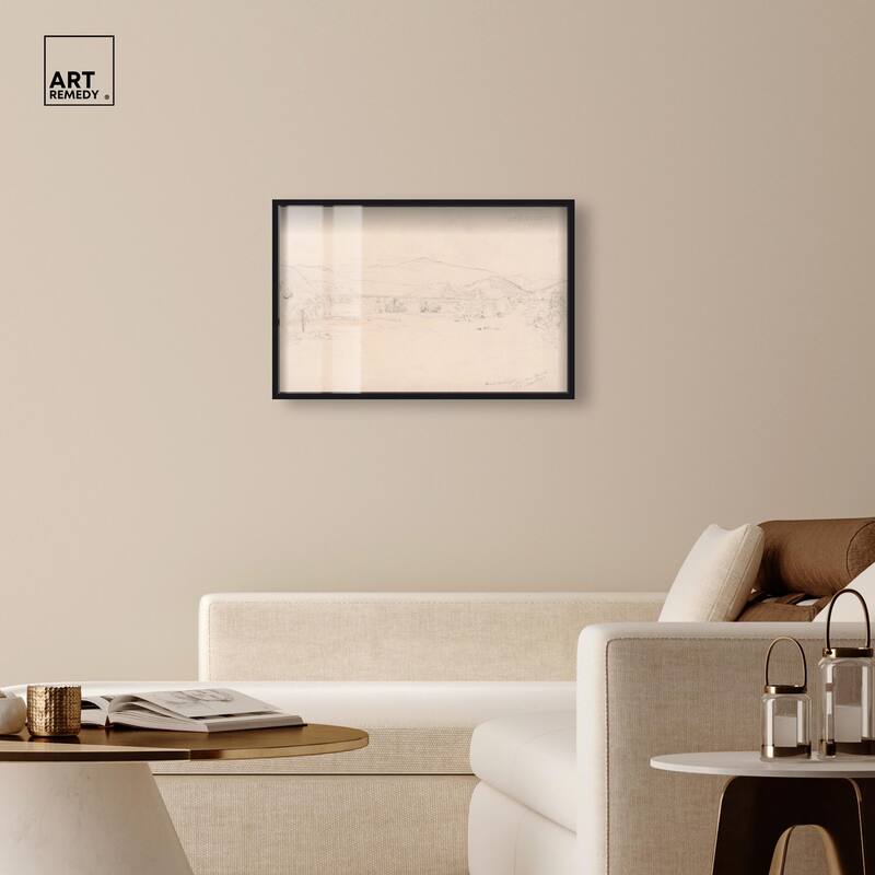 Study for View Mt. Washington Shadowbox by Art Remedy