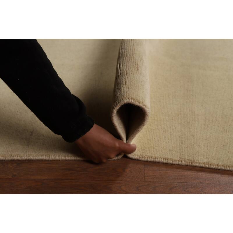 Modern Gabbeh Oriental Area Rug Handmade Wool Carpet - 6'6"x 9'9"