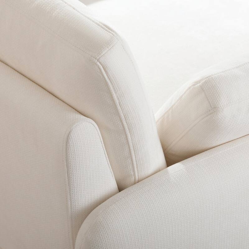 50" x 43" Oversized Chenille Accent Chair, Wide Deep Seat Upholstered Lounge Armchair with Pillows