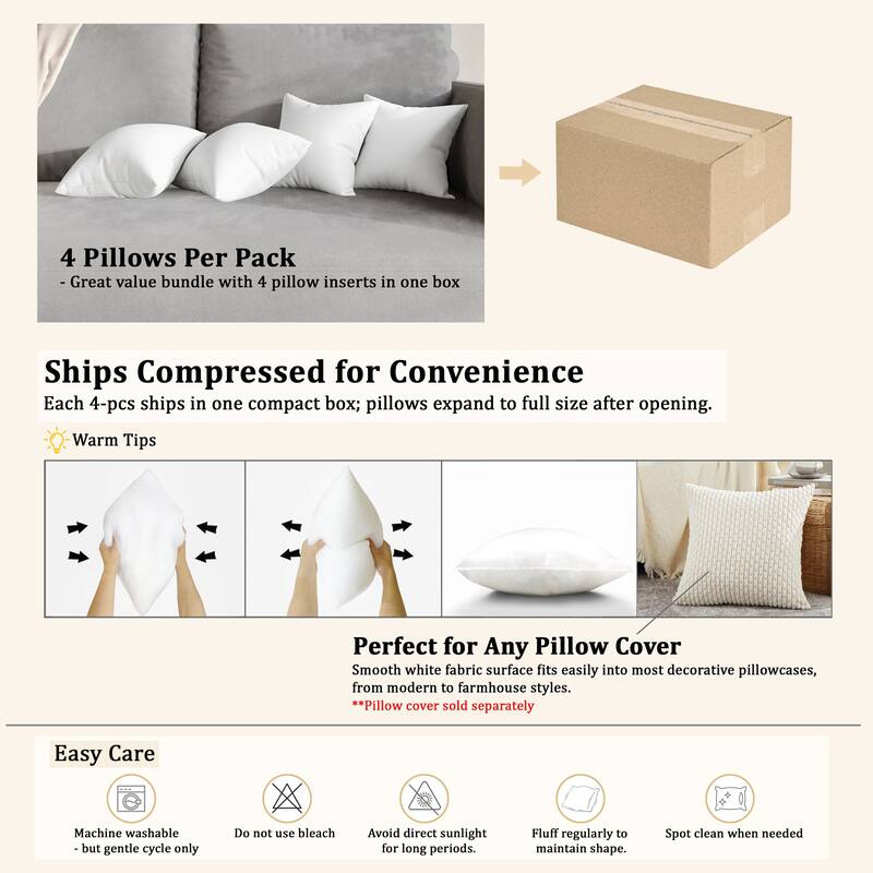 CraftPorch Contemporary 16-Inch Throw Pillow