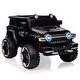preview thumbnail 1 of 18, Ride on Truck Car for Kids Ages 3-6, 12V Electric Toy Car Black