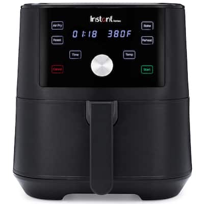 6 Quart Air Fryer Oven, 4-in-1, From the Makers of Pot, Smart Cooking Programs, Nonstick and Dishwasher-Safe Basket