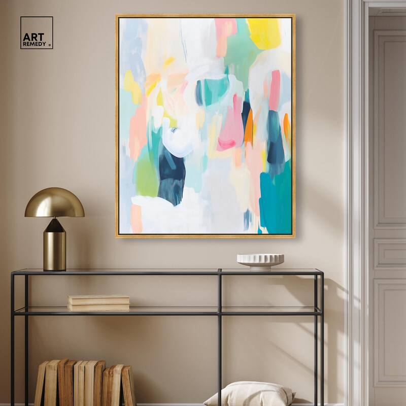 Layered Lush I Canvas by Art Remedy