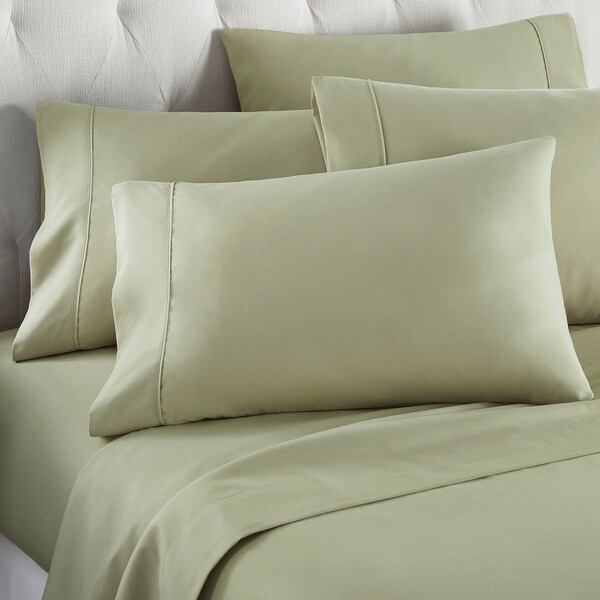 King, Gray Wrinkle & Fade Resistant Bedding Set Danjor Linens 6 Piece Hotel Luxury Soft 1800 Series Premium Bed Sheets Set Deep Pockets Hypoallergenic 