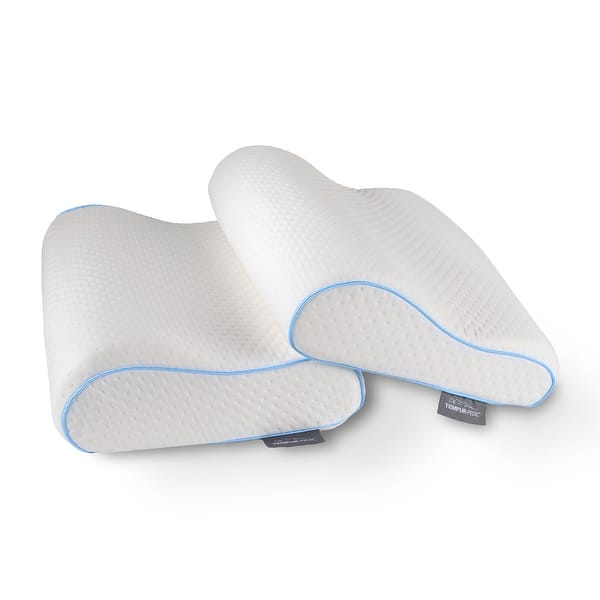 Tempur-Pedic TEMPUR Neck + Cooling Pillow - Low Loft - Set of 2