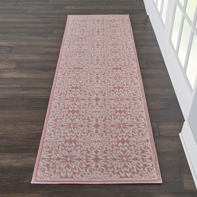 Nourison Jubilant Floral Medallion Area Rug