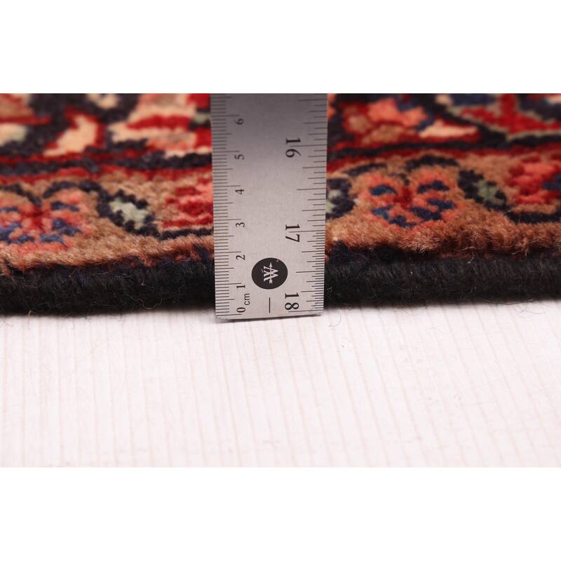 ECARPETGALLERY Hand-knotted Andelz Red Wool Rug - 3'3 x 9'2