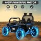 preview thumbnail 23 of 23, 24V Ride On Car Utv 2 Seater, Off-Road Kids Electric Vehicles with Metal Frame